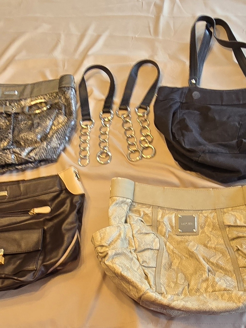 Miche Demi Bundle 3 Retired Styles (Dominique, Kara, Beverly) Base Bag, Handles